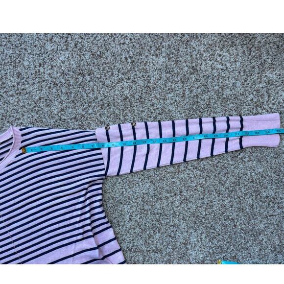 Lilly Pulitzer long sleeve, Pink & blue striped Sweater, size small - Picture 5 of 12